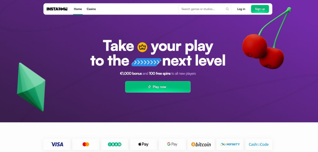 InstaSpin domovská stránka